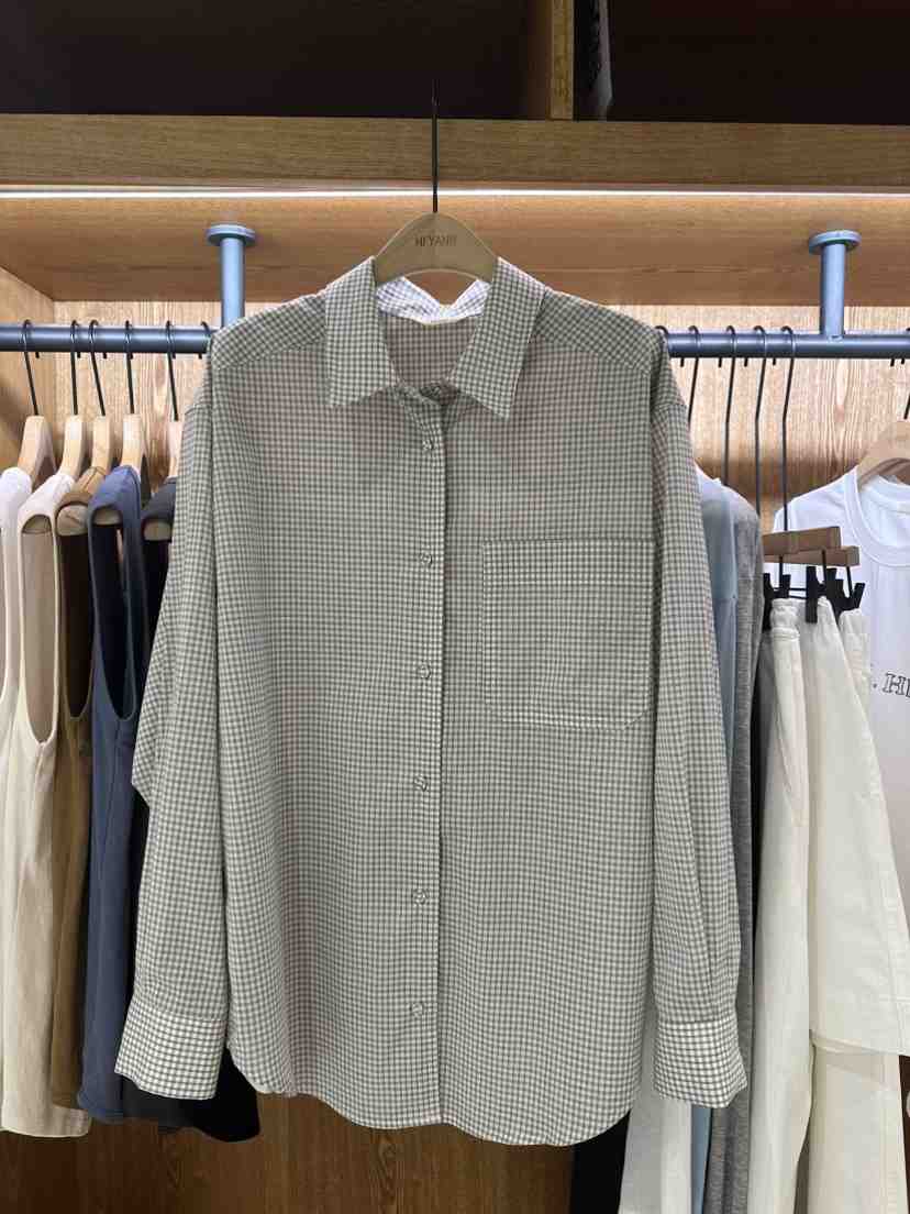 HI YANN韓國東大門直郵女士新品職業熱賣襯衫蕾絲衫口袋HI YANN襯衫/蕾絲衫