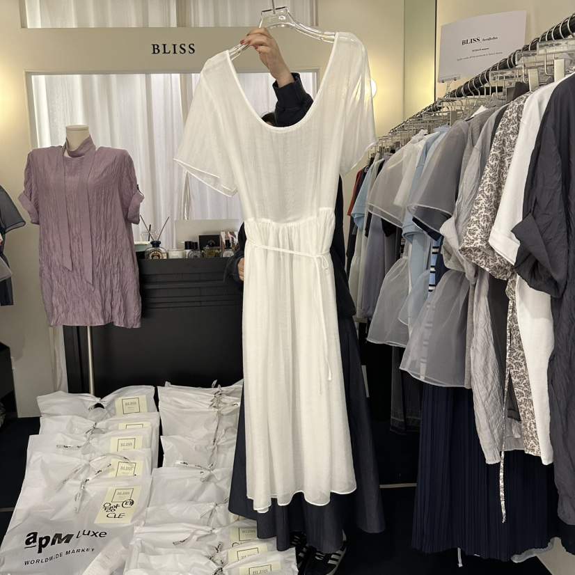 BLISS韓國東大門代購女裝新品熱賣職業推薦連衣裙不含內搭BLISS連衣裙
