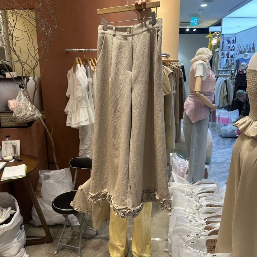 MIENNE韓國代購女士新品人氣休閑26春夏推薦時尚熱賣休閑褲MIENNE休閑褲