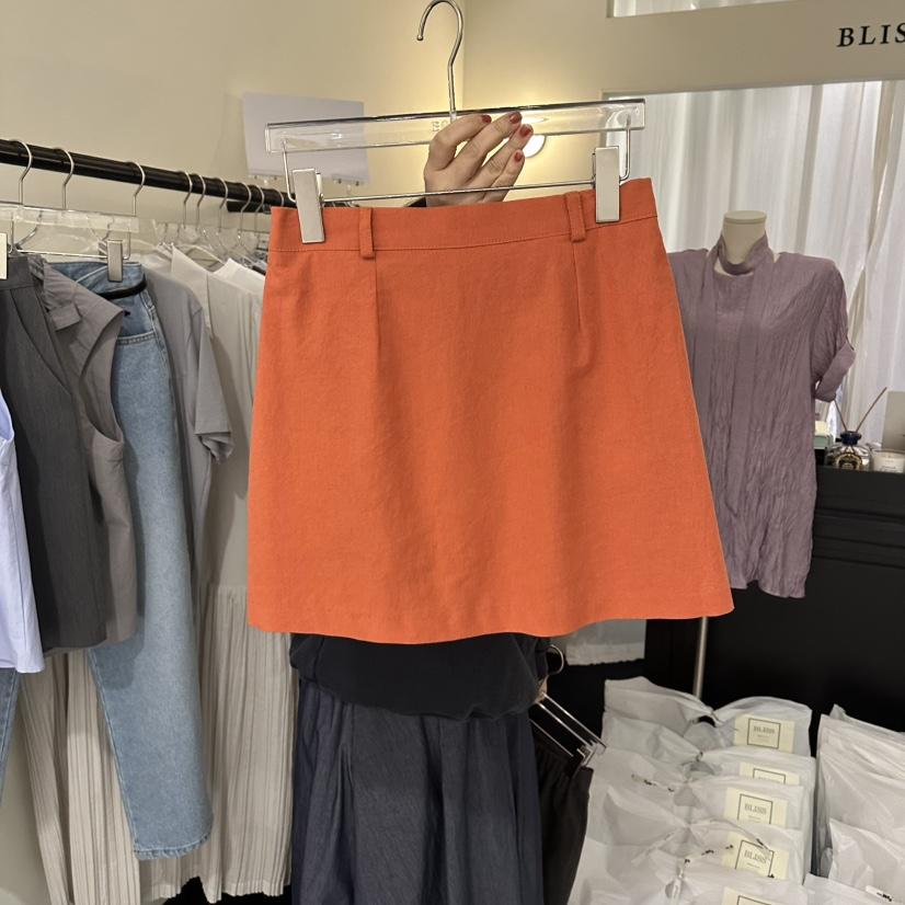BLISS韓國直郵實拍女裝新款時尚休閑熱賣職業人氣26春夏短裙BLISS短裙