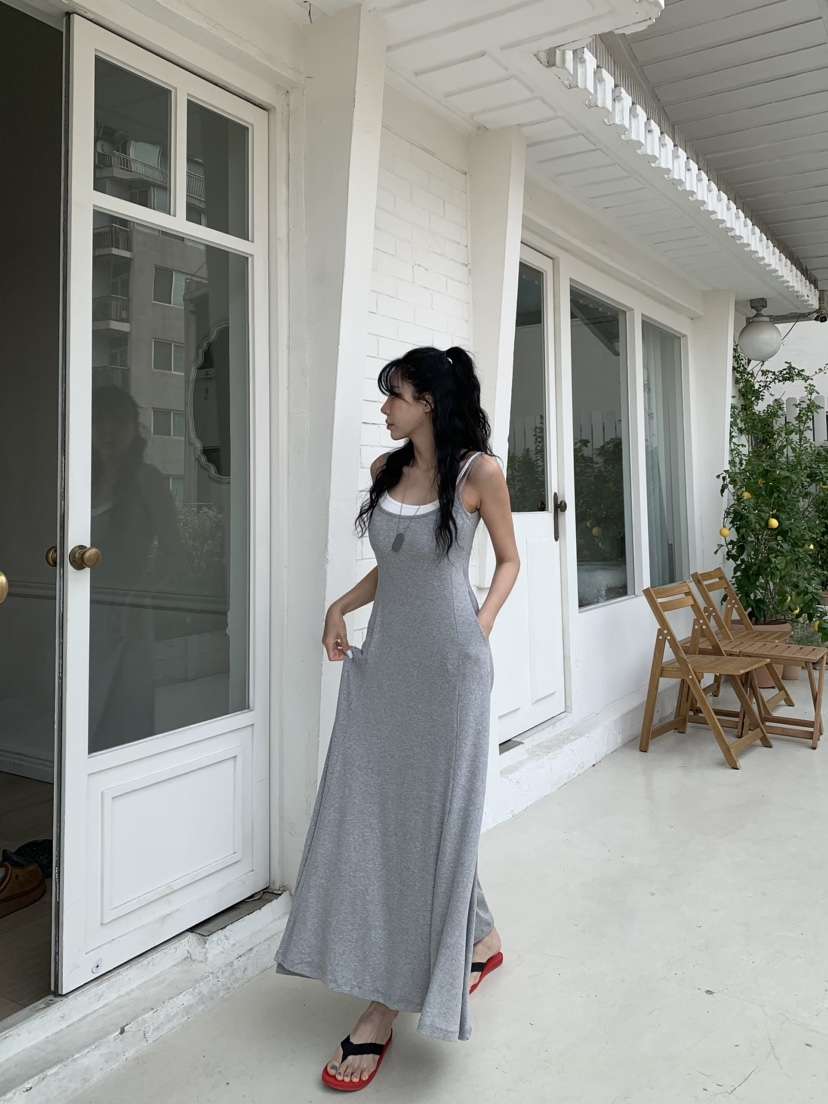 BADCALM韓國代購女裝新品休閑推薦熱賣時尚人氣職業連衣裙BADCALM連衣裙