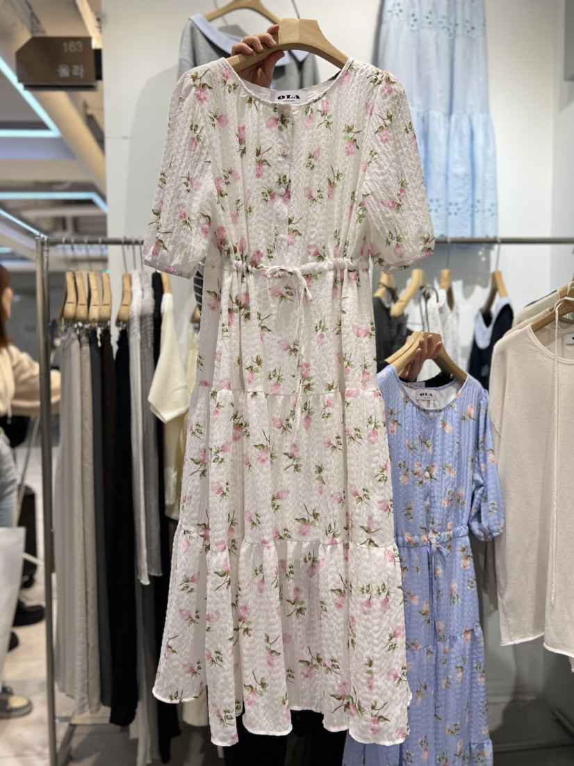 OLA韓國代購女裝新品職業休閑人氣推薦時尚26春夏熱賣連衣裙mellor/OLA連衣裙