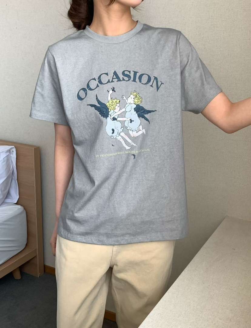 BINUS韓國代購女士新品休閑推薦職業時尚26春夏熱賣人氣T恤BINUST恤