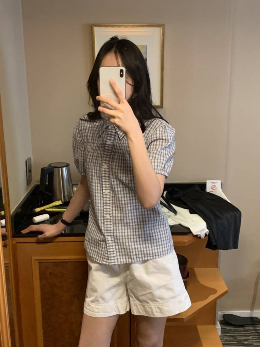 NOUVEAU韓國東大門直郵女士新款推薦26春夏時尚襯衫蕾絲衫NOUVEAU襯衫/蕾絲衫