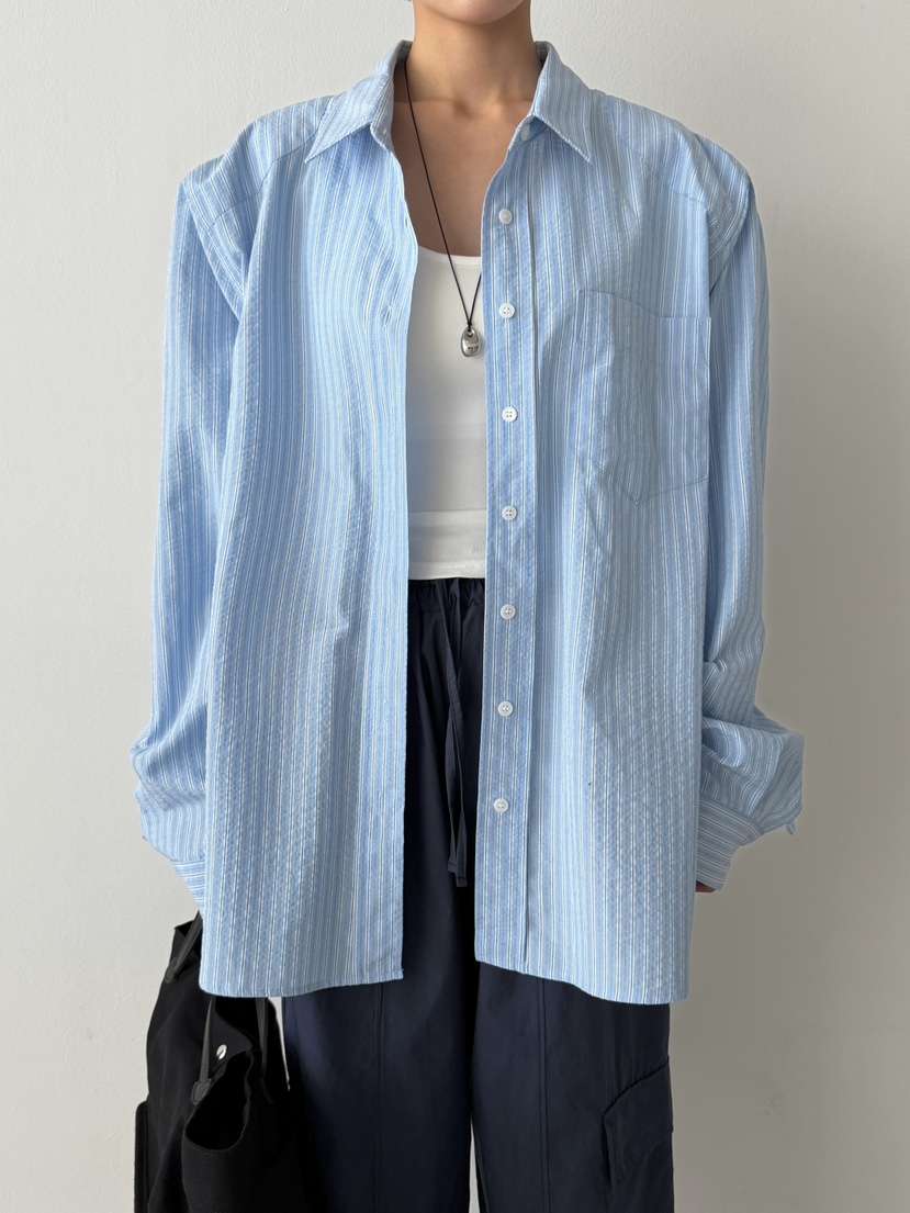 ANGLOG BEIGE韓國直郵女裝新品休閑時尚職業熱賣襯衫蕾絲衫ANGLOG BEIGE襯衫/蕾絲衫