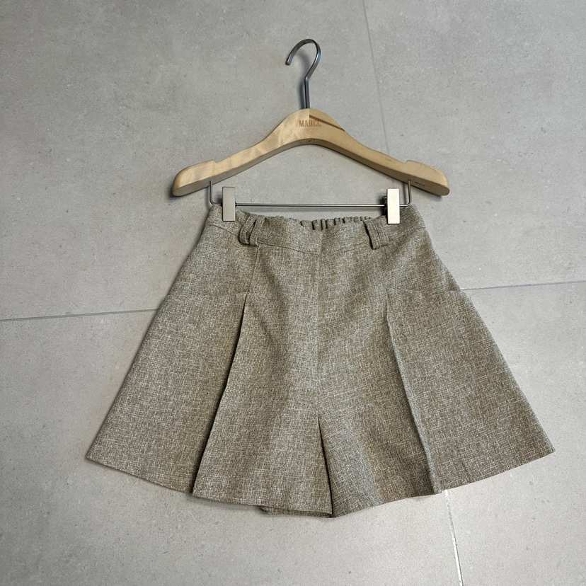 SOUIT韓國東大門直郵女裝新品職業休閑26春夏人氣裙褲粗花呢SOUIT by mabel-L裙褲