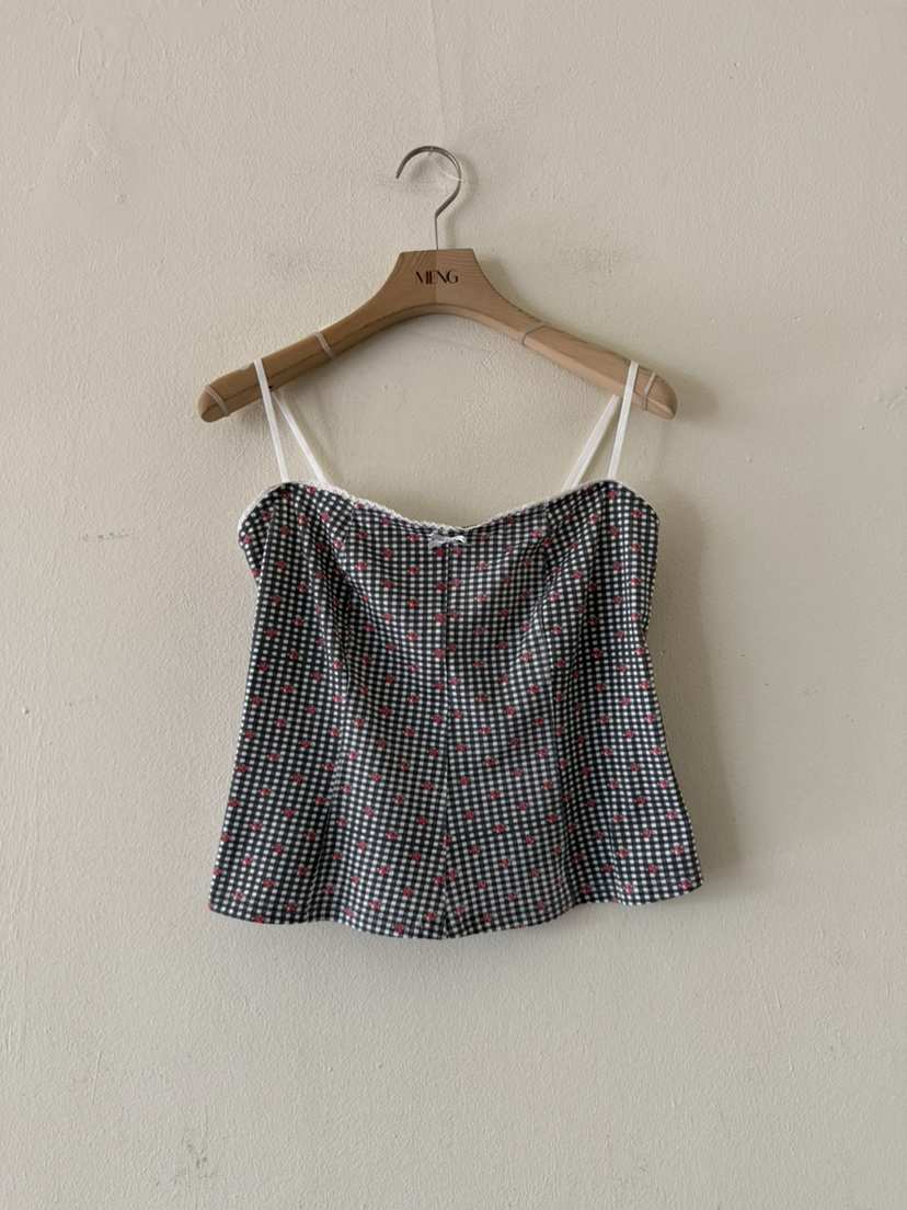 MENG韓國代購女裝新品熱賣休閑26春夏職業人氣推薦吊帶背心MENG吊帶/背心