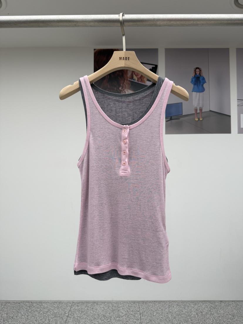 MADE-P韓國東大門直郵女裝新款時尚職業人氣26春夏吊帶背心MADE-P吊帶/背心