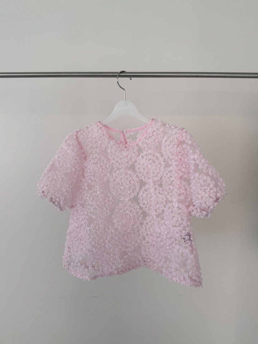 MOSMOS韓國代購女士新款26春夏人氣休閑推薦熱賣襯衫蕾絲衫MOSMOS襯衫/蕾絲衫