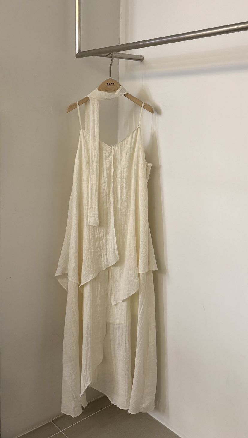 TWENTY FOUR SEVEN24-7韓國直郵女士新款26春夏連衣裙含脖帶TEWNTY FOUR SEVEN24-7連衣裙