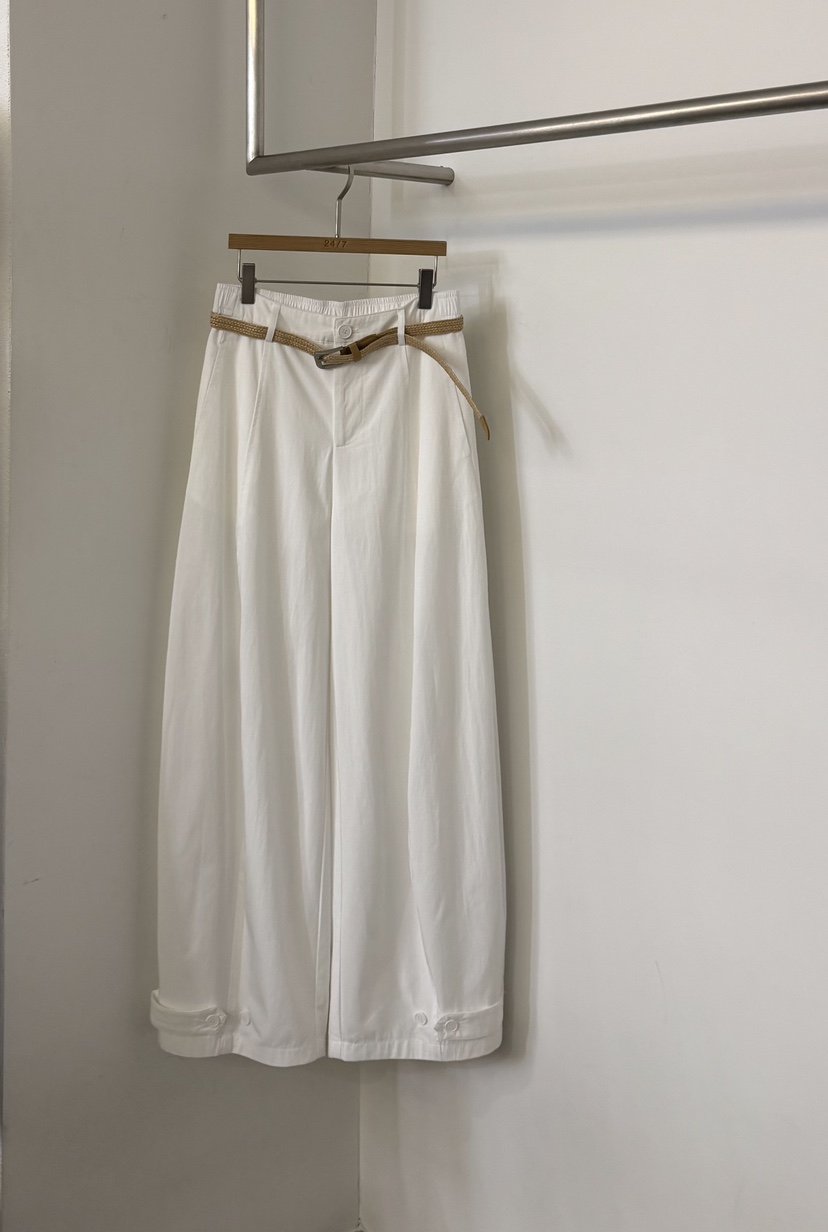 TWENTY FOUR SEVEN24-7韓國東大門直郵女士新款26春夏休閑褲不含腰帶TEWNTY FOUR SEVEN24-7休閑褲