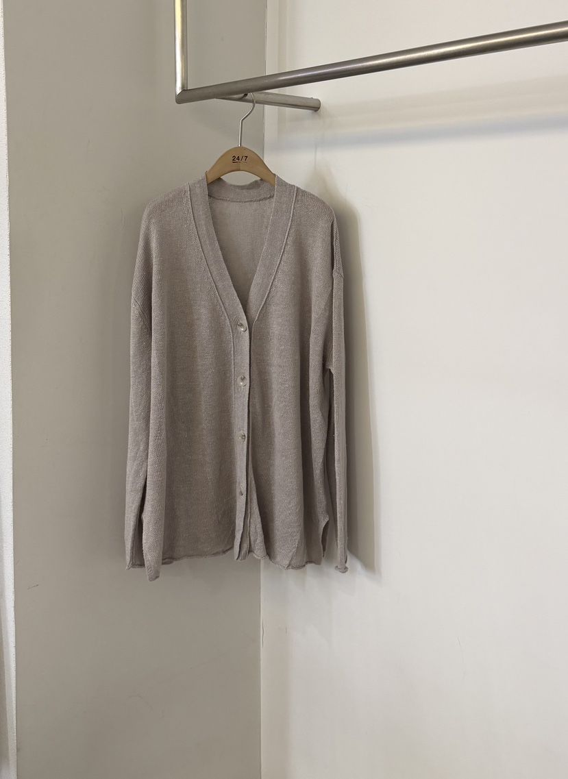 TWENTY FOUR SEVEN24-7韓國直郵女裝新品休閑針織衫亞麻布TEWNTY FOUR SEVEN24-7針織衫