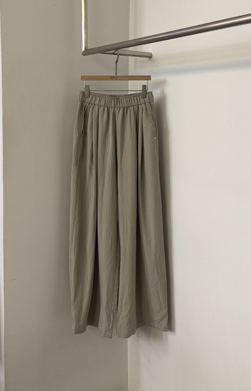 TWENTY FOUR SEVEN24-7韓國東大門代購女士新品推薦休閑褲亞麻布TEWNTY FOUR SEVEN24-7休閑褲