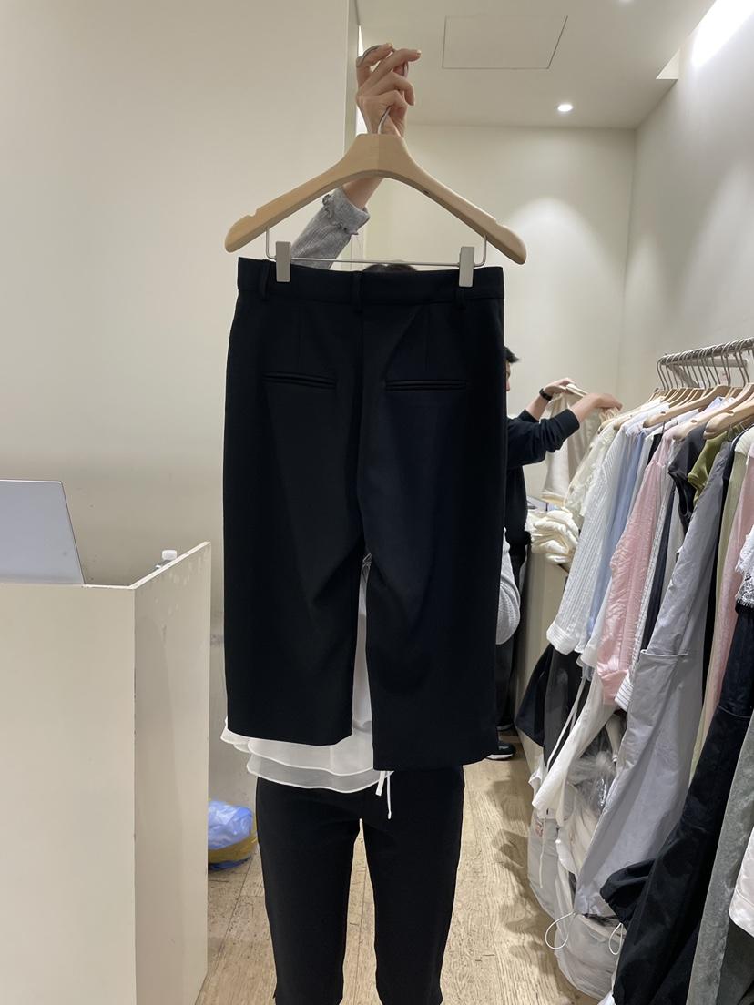 FLOWER-L韓國東大門代購女士新款26春夏推薦休閑短褲七分褲FLOWER-L短褲