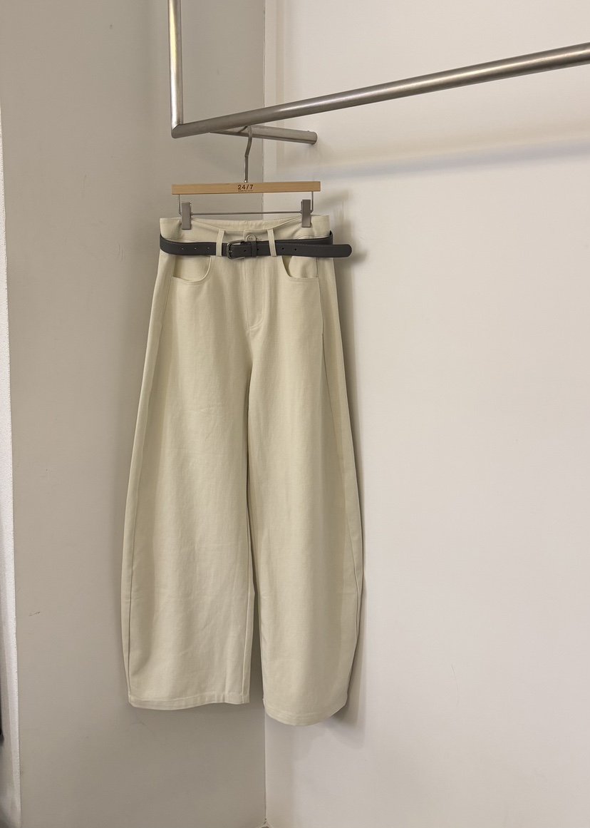 TWENTY FOUR SEVEN24-7韓國代購女裝新品人氣休閑褲含腰帶TEWNTY FOUR SEVEN24-7休閑褲