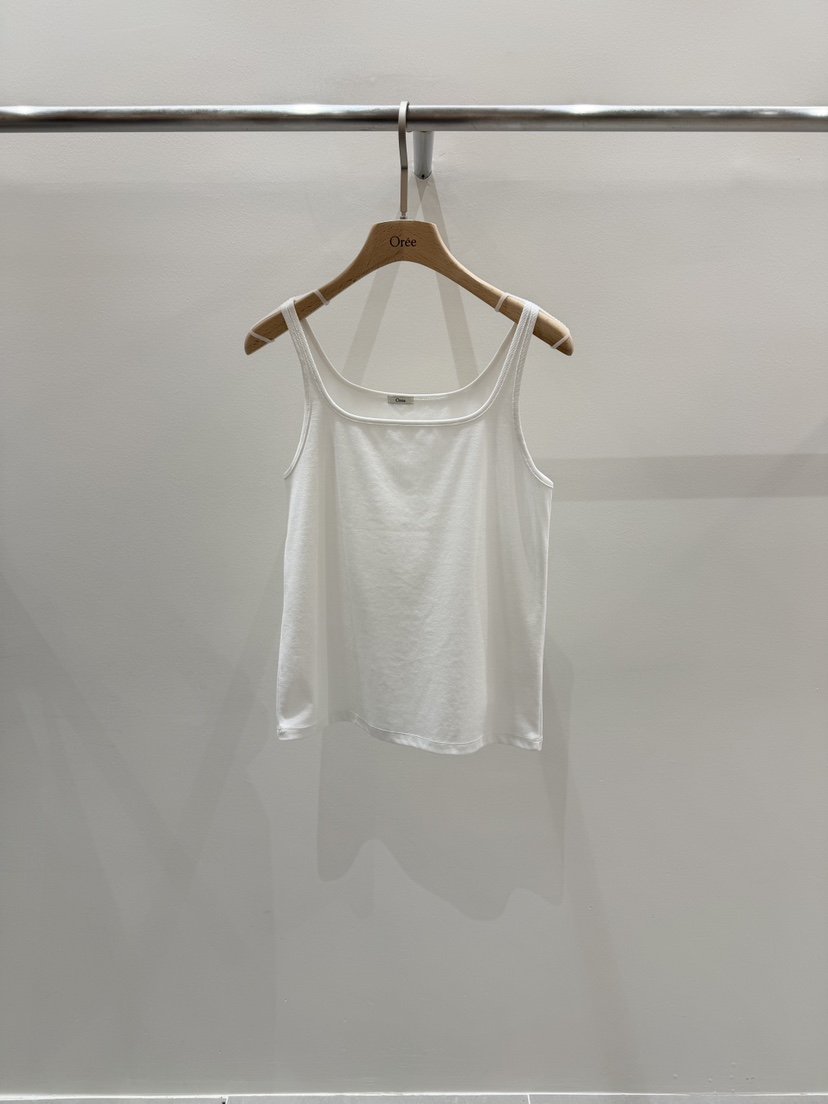 OREE韓國代購女裝新品職業熱賣人氣26春夏休閑推薦吊帶背心OREE吊帶/背心