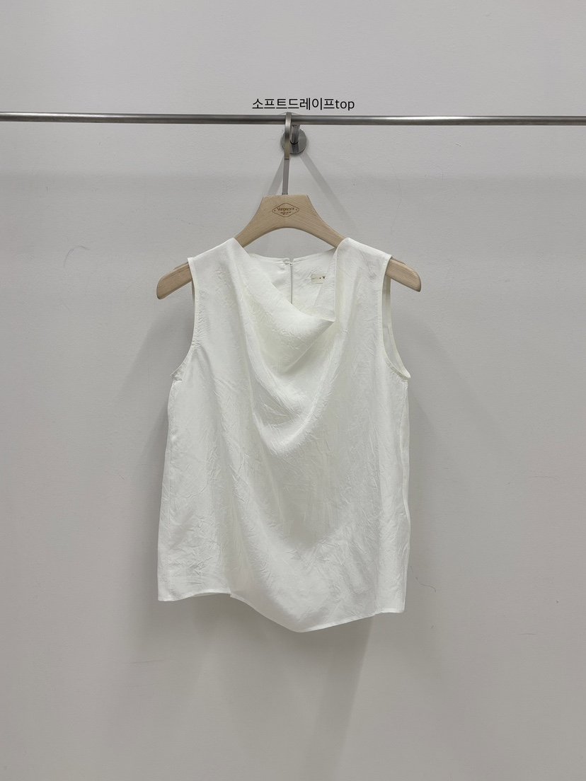 VERGAMOT韓國代購女士新款職業26春夏時尚襯衫蕾絲衫柔軟VERGAMOT襯衫/蕾絲衫