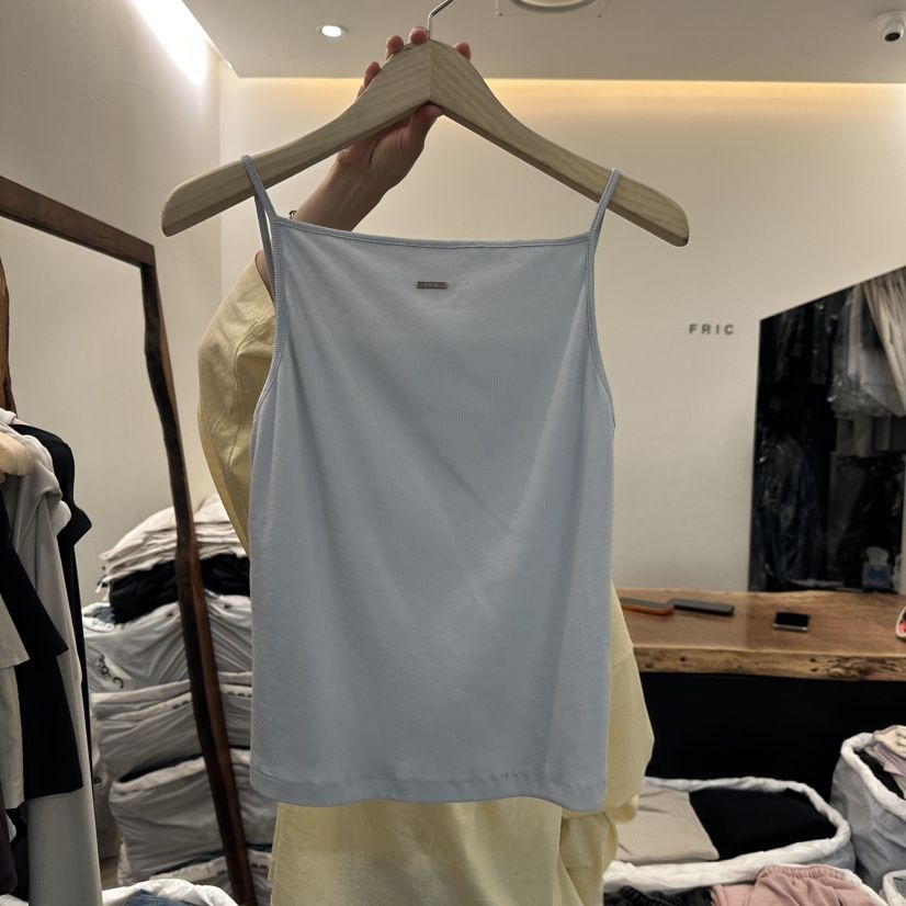 FRIC韓國直郵實拍女士新品休閑人氣熱賣推薦職業吊帶背心FRIC吊帶/背心