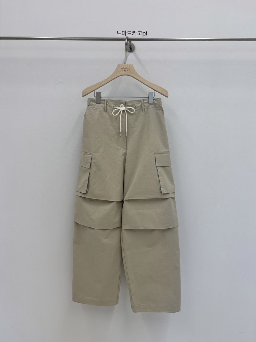 VERGAMOT韓國直郵實拍女裝新品職業熱賣時尚人氣26春夏休閑褲VERGAMOT休閑褲