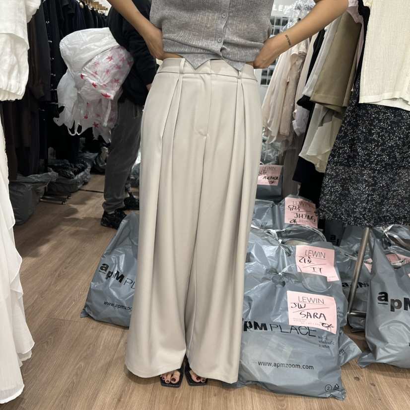 LEWIN韓國直郵女裝新款26春夏人氣職業熱賣推薦休閑休閑褲LEWIN休閑褲