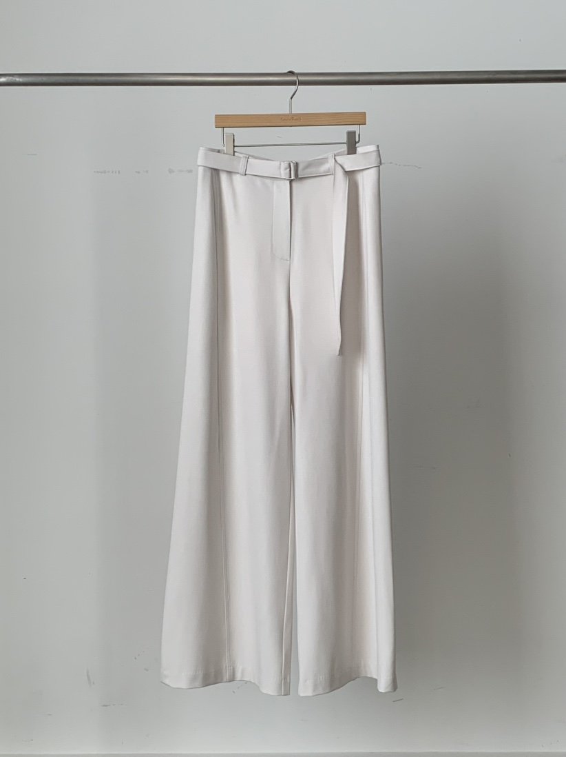 SENDTWO韓國直郵實拍女裝新品時尚職業26春夏休閑褲含腰帶SENDTWO休閑褲