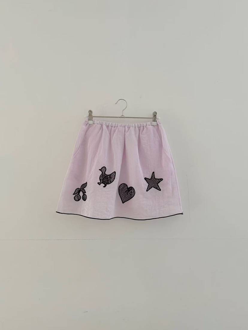 OLI SEOUL韓國直郵實拍女裝新品休閑職業推薦時尚26春夏短裙OLI SEOUL短裙