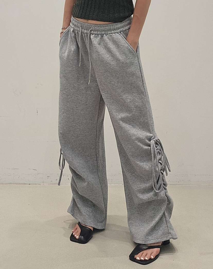 NEOUL韓國代購女裝新品職業人氣時尚休閑26春夏推薦休閑褲NEOUL/ahin雙領標簽休閑褲