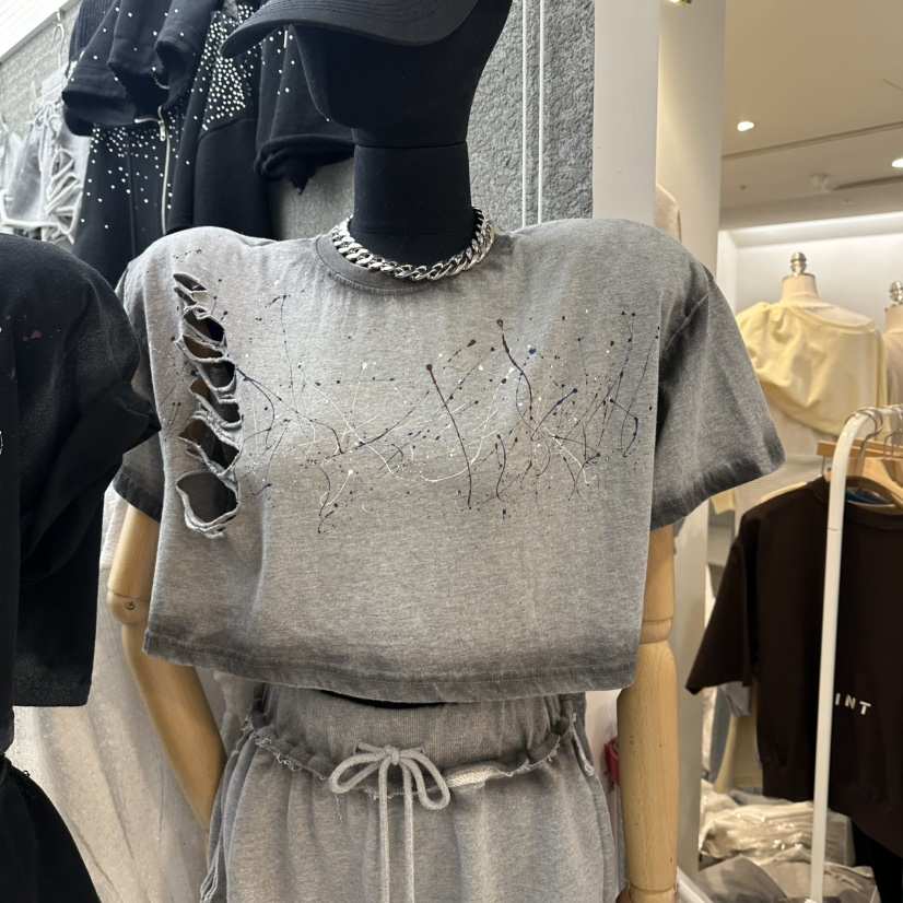 EXIT韓國東大門直郵女裝新款26春夏人氣時尚推薦熱賣職業T恤EXITT恤