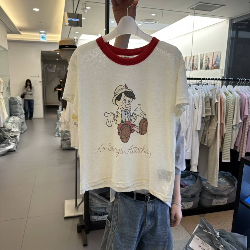 LE ETOILE韓國代購女裝新品人氣熱賣26春夏推薦職業休閑T恤Le etoileT恤