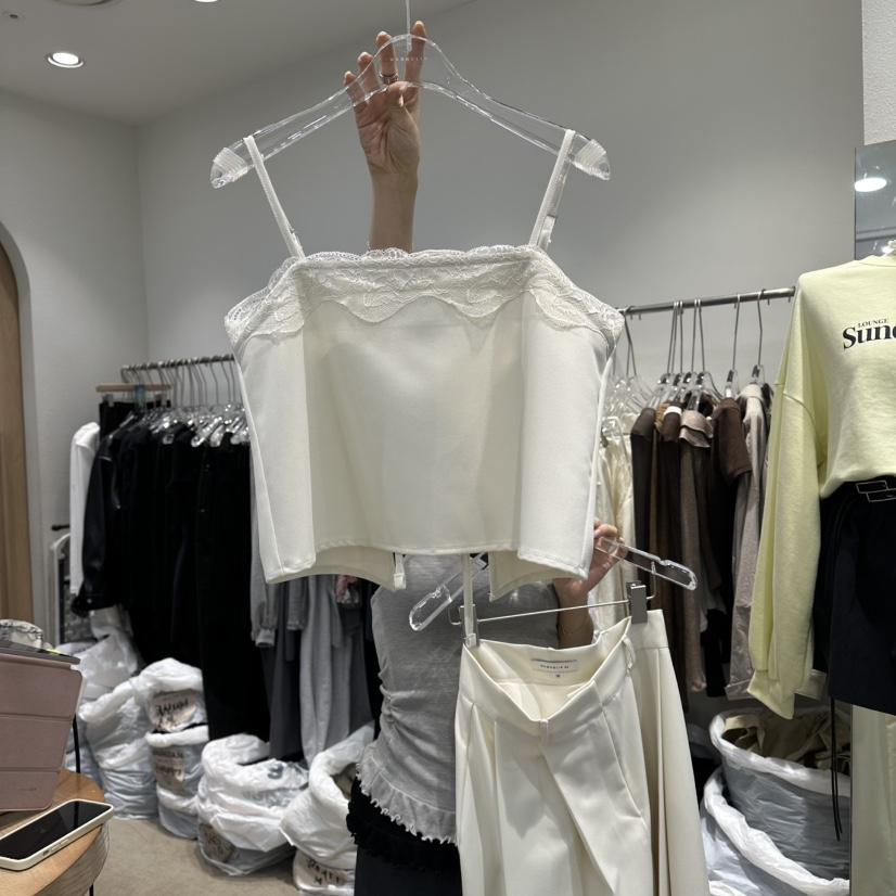 MAGNOLIA36-L韓國代購女士新款推薦時尚人氣休閑吊帶背心MAGNOLIA36-L吊帶/背心