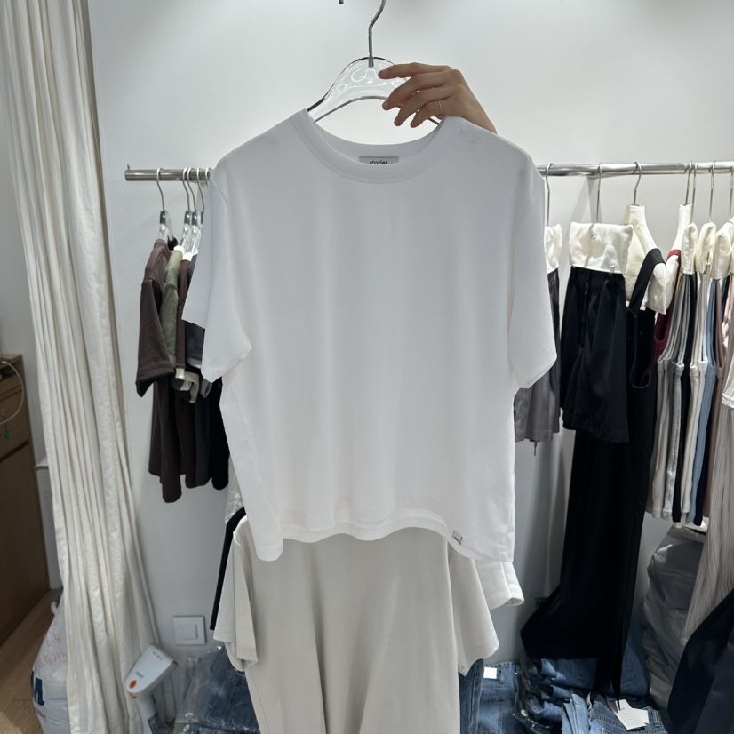 STORIES韓國東大門代購女士新品熱賣休閑26春夏推薦人氣T恤STORIEST恤