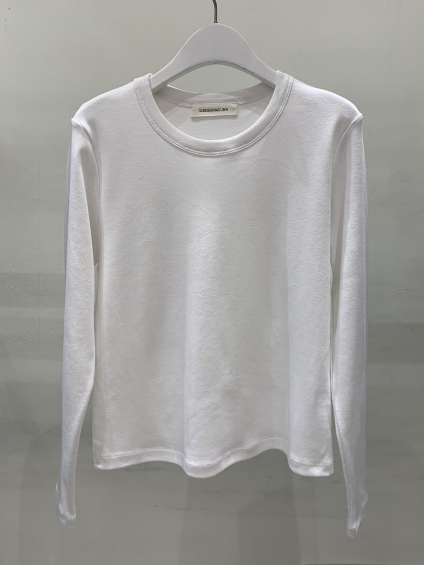 THE SIGNATURE韓國直郵實拍女士新品26春夏人氣熱賣長袖T恤THE SIGNATURE長袖T恤