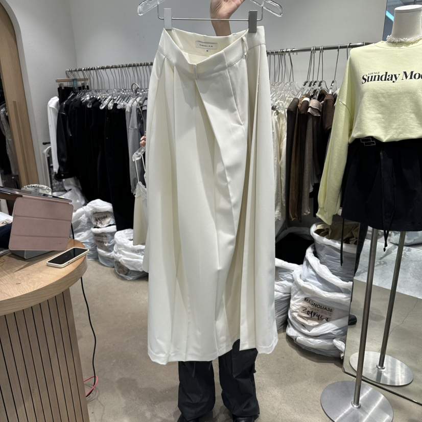 MAGNOLIA36-L韓國直郵實拍女士新品推薦時尚職業休閑長裙MAGNOLIA36-L長裙