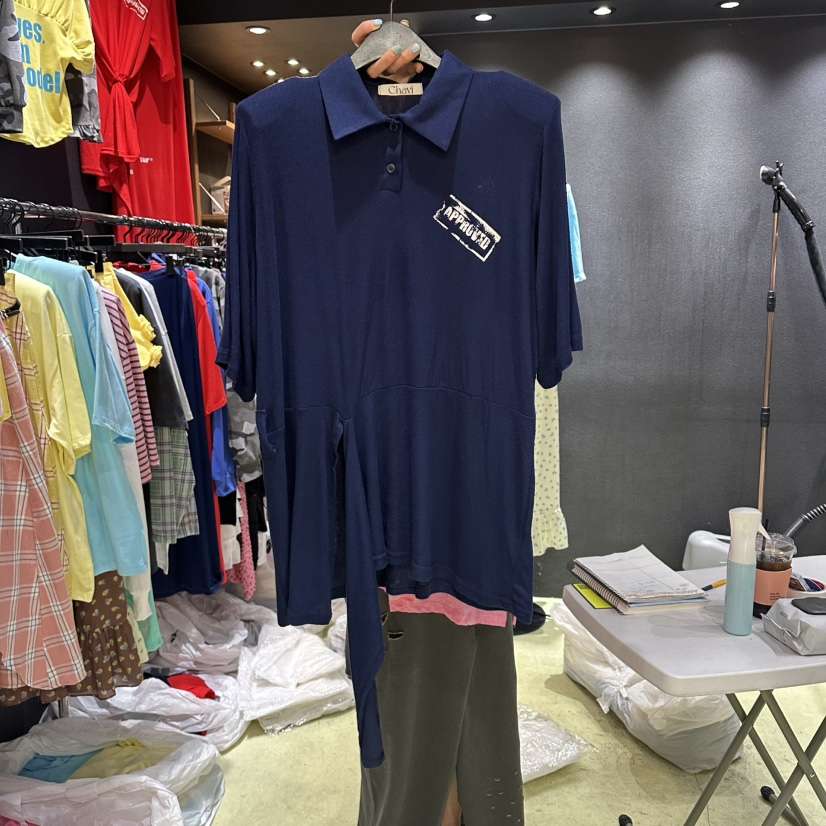 CHAVI韓國東大門直郵女士新品推薦職業熱賣休閑26春夏T恤CHAVIT恤