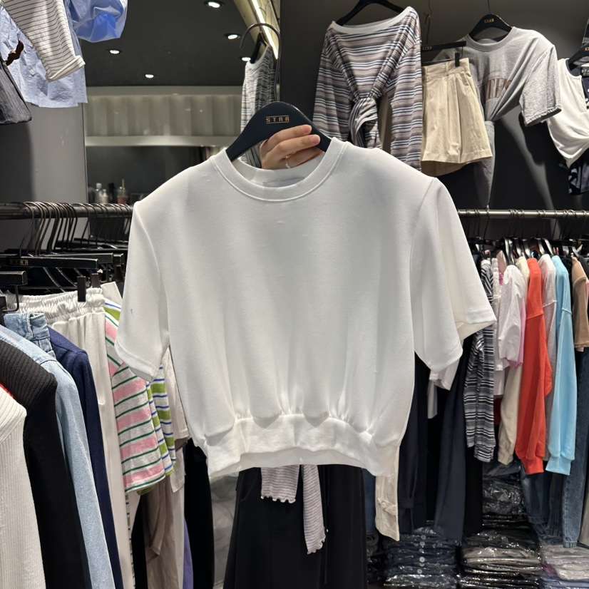 STAR-L韓國東大門代購女士新款熱賣26春夏休閑人氣職業T恤STAR-LT恤