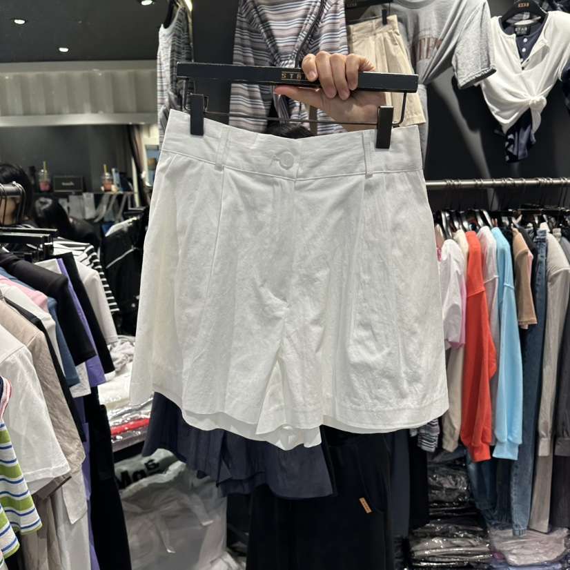 STAR-L韓國直郵女士新品時尚26春夏人氣熱賣推薦短褲褶裥STAR-L短褲