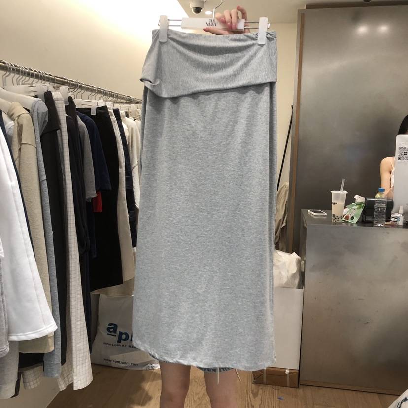 MEET ME韓國東大門代購女士新款職業26春夏休閑時尚長裙MEET ME長裙