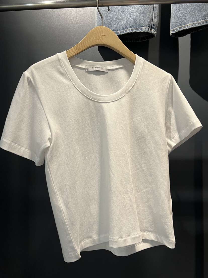 EL BOSQUE韓國直郵實拍女士新品26春夏人氣時尚職業熱賣T恤EL BOSQUET恤