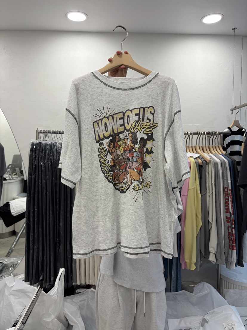 DELICATE韓國東大門代購女士新品熱賣職業推薦人氣26春夏T恤DELICATET恤