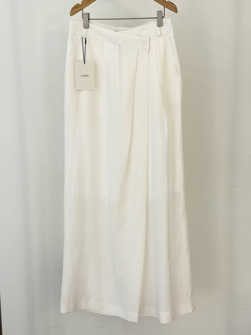 COMETE韓國東大門直郵女士新款推薦26春夏休閑褲天絲亞麻COMETE休閑褲