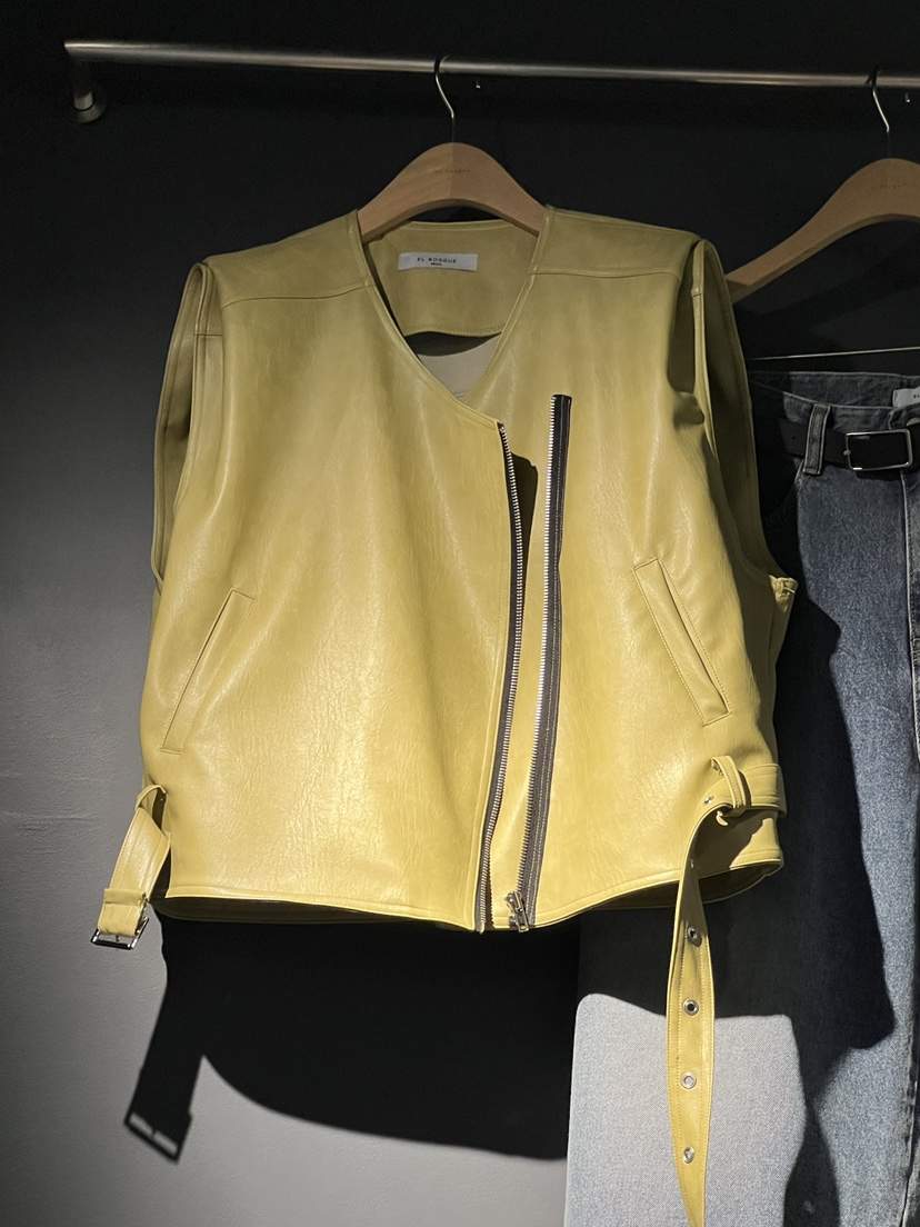 EL BOSQUE韓國直郵實拍女裝新品職業26春夏推薦時尚馬甲EL BOSQUE馬甲