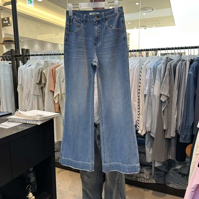 LE ETOILE韓國直郵實拍女裝新款熱賣推薦人氣職業牛仔褲Le etoile牛仔褲