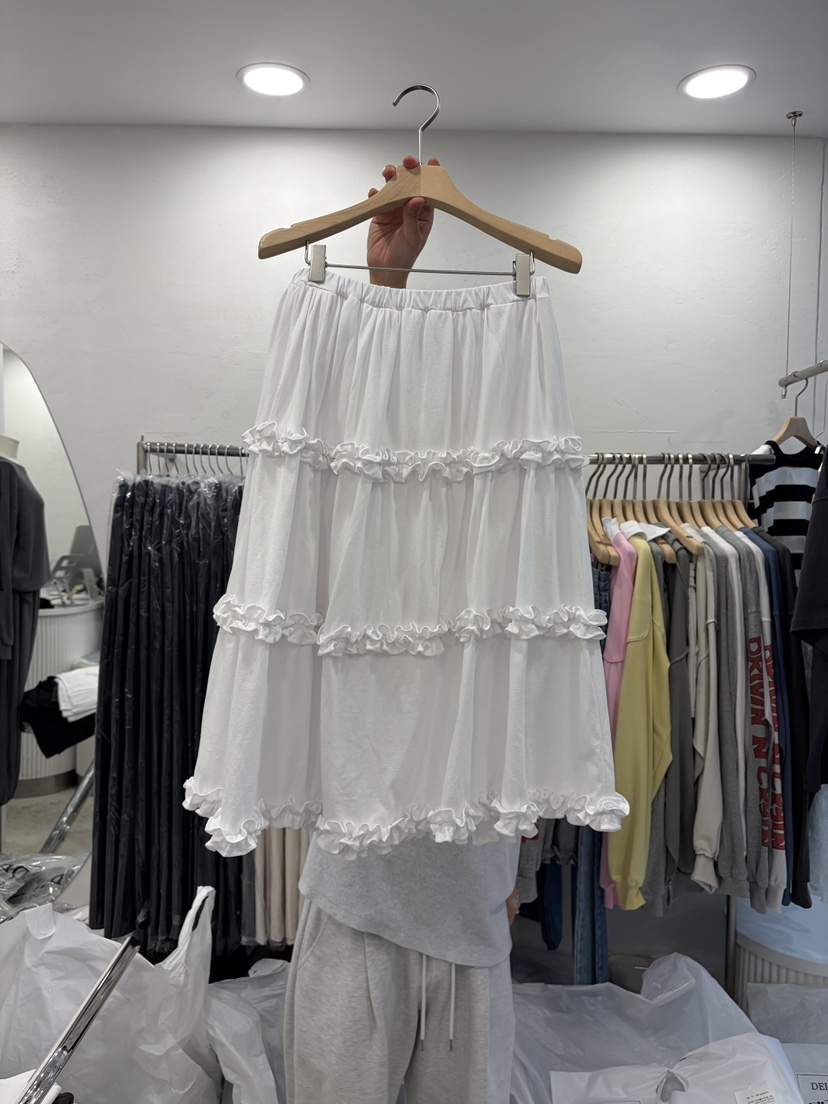 DELICATE韓國代購女裝新款時尚26春夏熱賣休閑人氣職業長裙DELICATE長裙