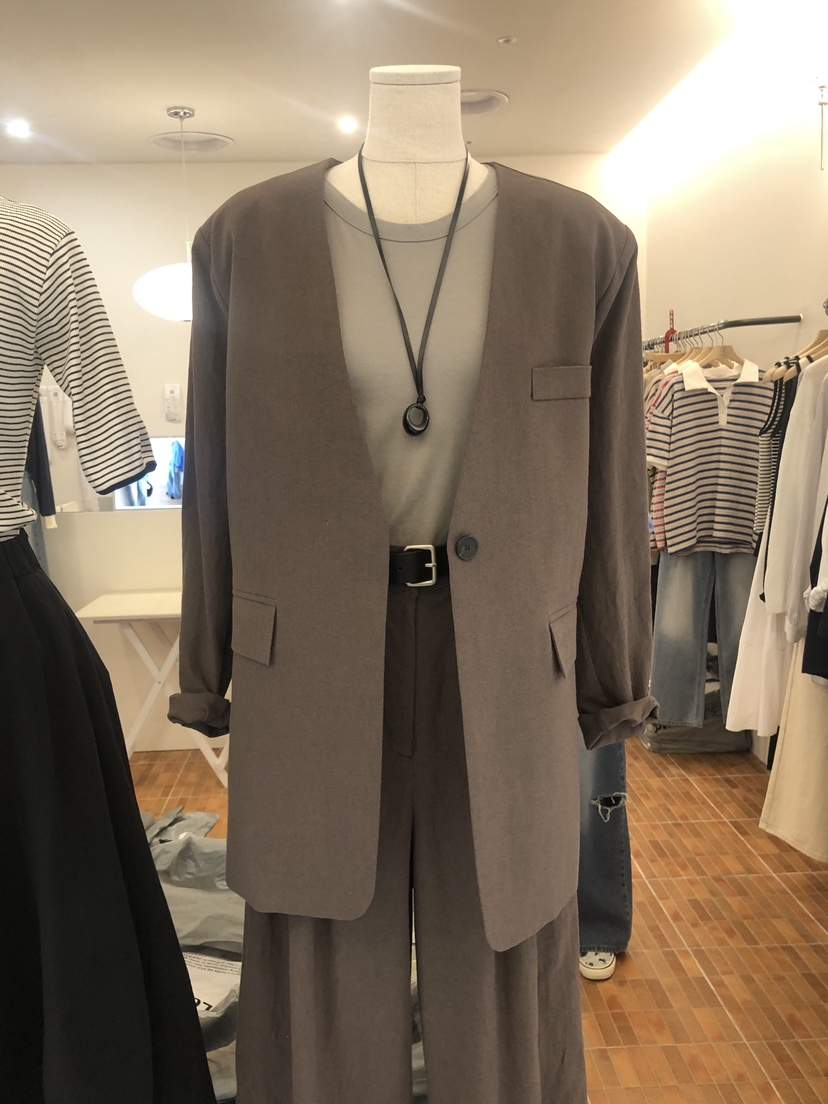 LOGON東大門直郵女裝新款真品26春夏時尚職業熱賣休閑夾克LOGON夾克