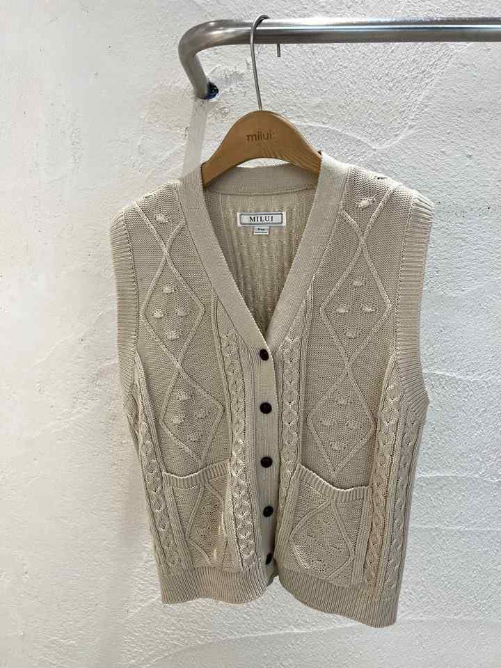 MILUI東大門直郵女士新品推薦熱賣26春夏人氣真品職業馬甲MILUI馬甲