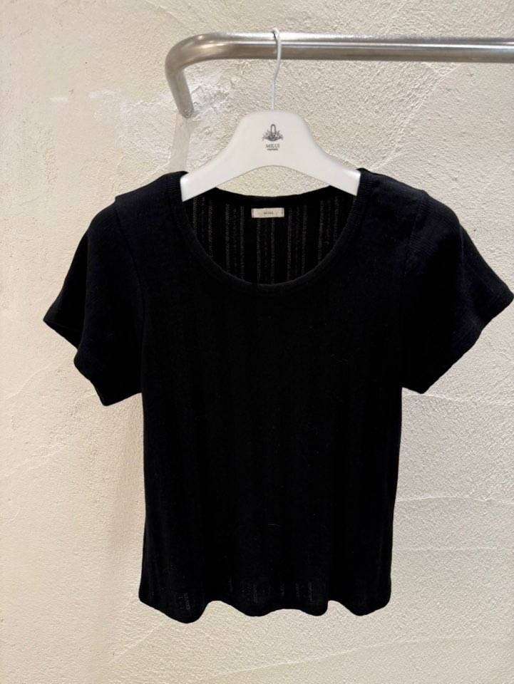 MILUI東大門代購女裝新款推薦休閑熱賣時尚人氣26春夏T恤MILUIT恤