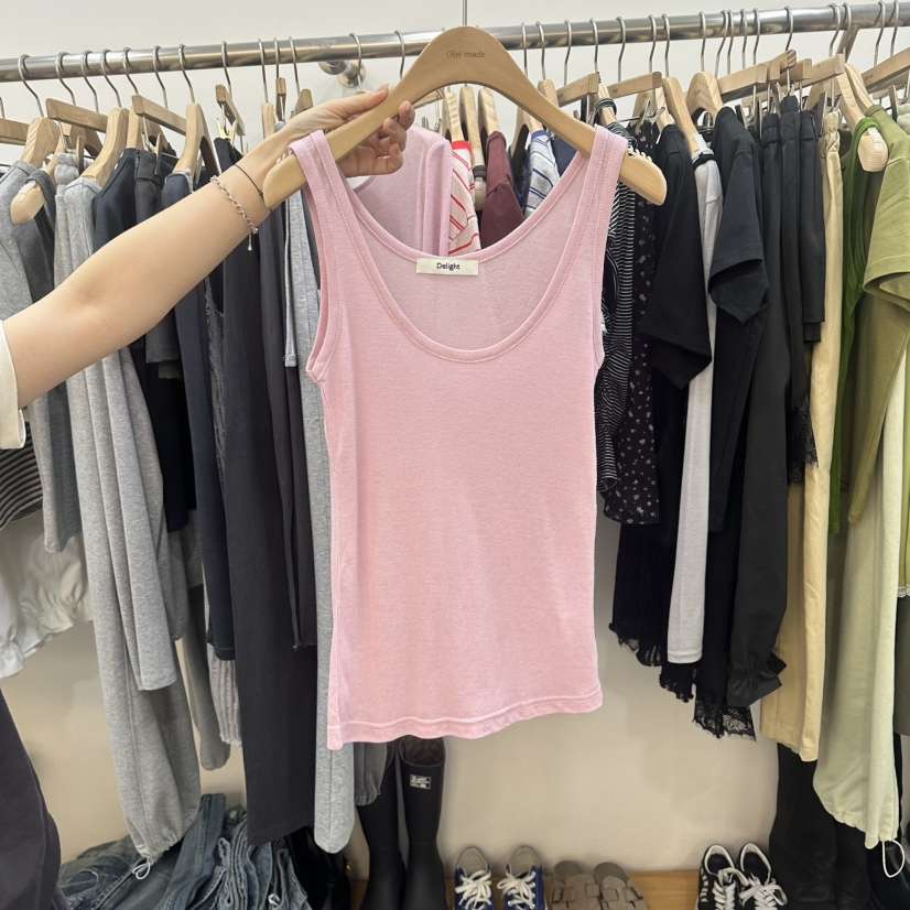 DELIGHT-L東大門直郵女士新品26春夏推薦職業吊帶背心天絲DELIGHT-L吊帶/背心
