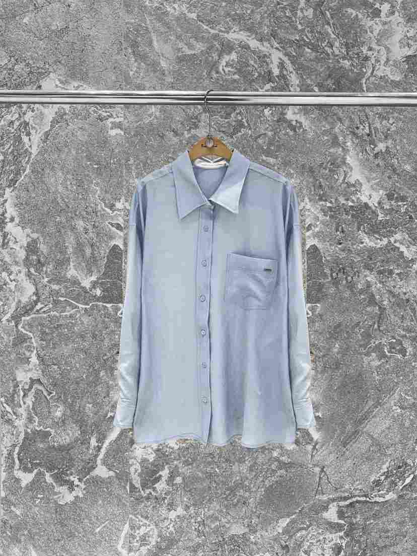 ROOKIE BUD韓國直郵女士新品26春夏真品職業襯衫蕾絲衫透明ROOKIE BUD-L襯衫/蕾絲衫