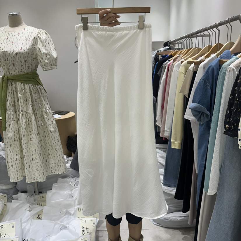 EN.U韓國代購女士新品時尚休閑熱賣26春夏職業推薦人氣長裙EN.U長裙