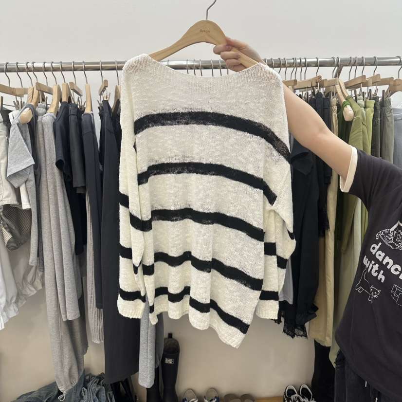 DELIGHT-L韓國代購女士新款26春夏人氣真品時尚職業針織衫DELIGHT-L針織衫